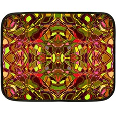 Abstract #8   I   Autumn 6000 Double Sided Fleece Blanket (mini)  by KesaliSkyeArt