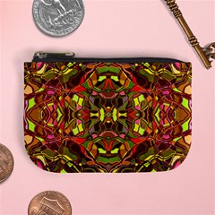 Abstract #8   I   Autumn 6000 Mini Coin Purse by KesaliSkyeArt