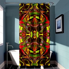 Abstract #8   I   Autumn 6000 Shower Curtain 36  X 72  (stall)  by KesaliSkyeArt