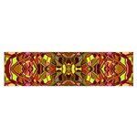 Abstract #8   I   Autumn 6000 Satin Scarf (Oblong) Front