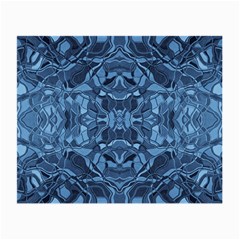 Abstract #8   I   Blues 6000 Small Glasses Cloth by KesaliSkyeArt