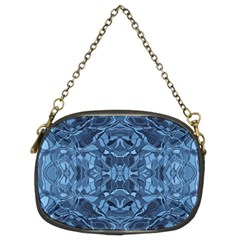 Abstract #8   I   Blues 6000 Chain Purse (two Sides)