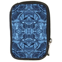 Abstract #8   I   Blues 6000 Compact Camera Leather Case