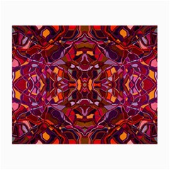 Abstract #8   I   Carmine 6000 Small Glasses Cloth by KesaliSkyeArt