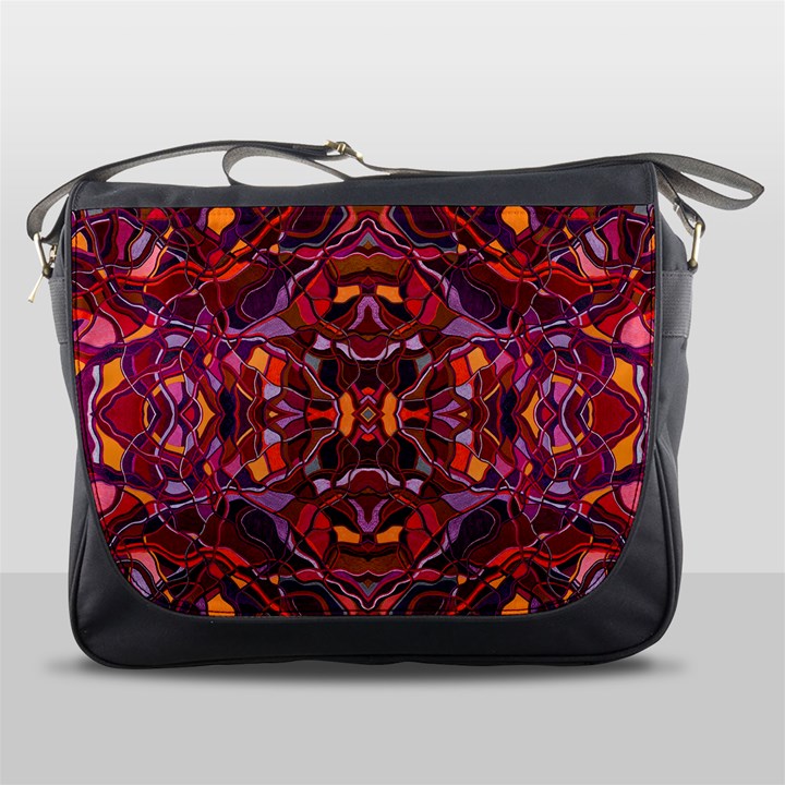 Abstract #8   I   Carmine 6000 Messenger Bag