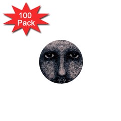 Foam Man Photo Manipulation Poster 1  Mini Buttons (100 Pack)  by dflcprintsclothing