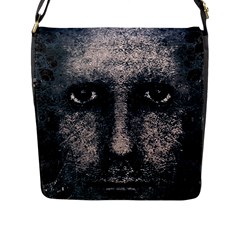 Foam Man Photo Manipulation Poster Flap Closure Messenger Bag (l) by dflcprintsclothing