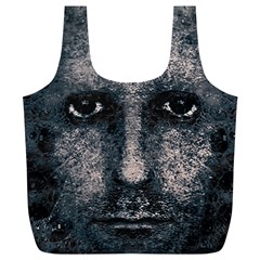 Foam Man Photo Manipulation Poster Full Print Recycle Bag (xl) by dflcprintsclothing