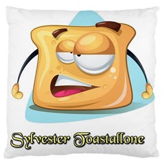 Sylvester Toastallone Large Cushion Case (one Side) by allthingseveryone