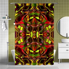 Abstract #8   I   Autumn 6000 Shower Curtain 48  X 72  (small)  by KesaliSkyeArt