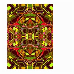 Abstract #8   I   Autumn 6000 Large Garden Flag (two Sides) by KesaliSkyeArt