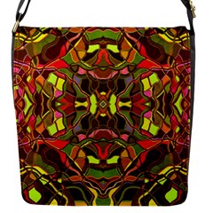 Abstract #8   I   Autumn 6000 Flap Closure Messenger Bag (s) by KesaliSkyeArt