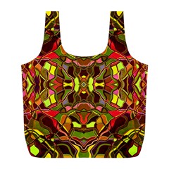 Abstract #8   I   Autumn 6000 Full Print Recycle Bag (l) by KesaliSkyeArt