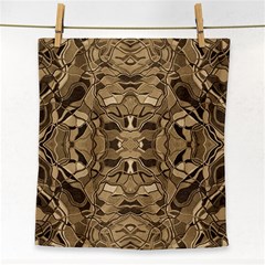 Abstract #8   Ii   Antiqued 6000 Face Towel by KesaliSkyeArt