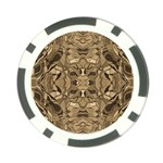 Abstract #8   Ii   Antiqued 6000 Poker Chip Card Guard (10 pack) Front