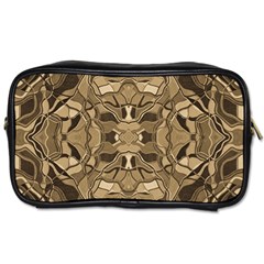 Abstract #8   Ii   Antiqued 6000 Toiletries Bag (one Side) by KesaliSkyeArt