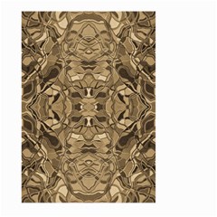 Abstract #8   Ii   Antiqued 6000 Large Garden Flag (two Sides) by KesaliSkyeArt