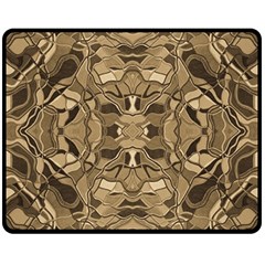 Abstract #8   Ii   Antiqued 6000 Double Sided Fleece Blanket (medium)  by KesaliSkyeArt