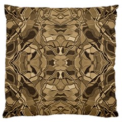 Abstract #8   Ii   Antiqued 6000 Standard Flano Cushion Case (two Sides) by KesaliSkyeArt