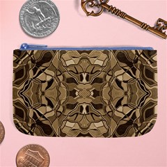 Abstract #8   Ii   Antiqued 6000 Large Coin Purse by KesaliSkyeArt