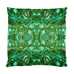 Abstract #8   Aqua Jungle 6000 Standard Cushion Case (one Side) by KesaliSkyeArt