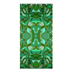 Abstract #8   Aqua Jungle 6000 Shower Curtain 36  X 72  (stall)  by KesaliSkyeArt