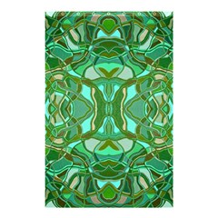 Abstract #8   Aqua Jungle 6000 Shower Curtain 48  X 72  (small)  by KesaliSkyeArt