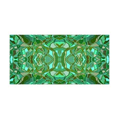 Abstract #8   Aqua Jungle 6000 Yoga Headband by KesaliSkyeArt