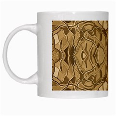 Abstract #8   Iii   Antique 6000 White Mugs by KesaliSkyeArt