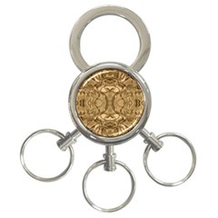 Abstract #8   Iii   Antique 6000 3-ring Key Chains by KesaliSkyeArt