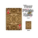 Abstract #8   Iii   Antique 6000 Playing Cards 54 (Mini) Front - Heart2