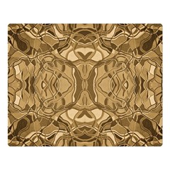 Abstract #8   Iii   Antique 6000 Double Sided Flano Blanket (large)  by KesaliSkyeArt