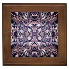 Abstract #8   Iii   Aquatic 6000 Framed Tiles by KesaliSkyeArt