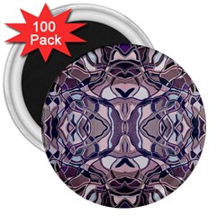 Abstract #8   Iii   Aquatic 6000 3  Magnets (100 Pack) by KesaliSkyeArt