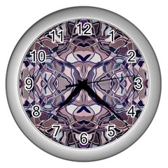 Abstract #8   Iii   Aquatic 6000 Wall Clock (silver) by KesaliSkyeArt