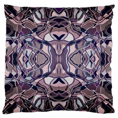 Abstract #8   Iii   Aquatic 6000 Large Cushion Case (one Side) by KesaliSkyeArt