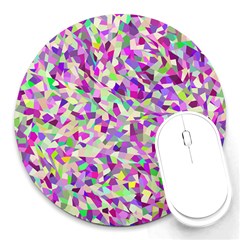 Verba Round Mousepads by artifiart