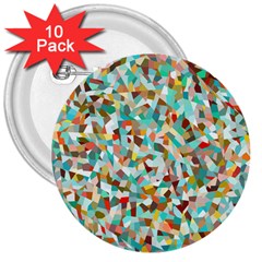 Affectionate 3  Buttons (10 Pack)  by artifiart