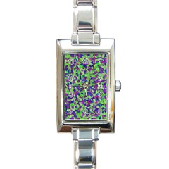 Nocturnal Rectangle Italian Charm Watch by artifiart