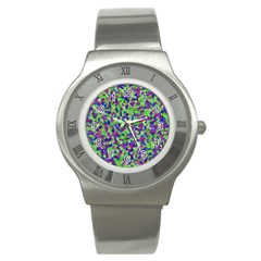 Nocturnal Stainless Steel Watch by artifiart