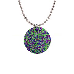 Nocturnal 1  Button Necklace by artifiart