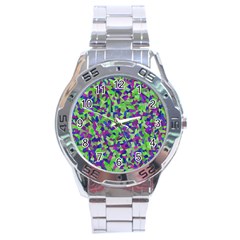 Nocturnal Stainless Steel Analogue Watch by artifiart