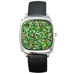 Sylvan Square Metal Watch Front