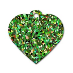 Sylvan Dog Tag Heart (one Side) by artifiart