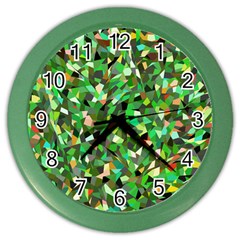 Sylvan Color Wall Clock by artifiart