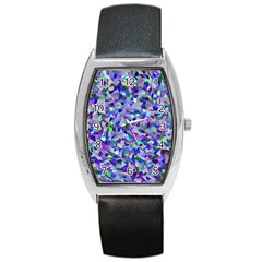 End Of Winter Barrel Style Metal Watch by artifiart