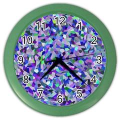 End of winter Color Wall Clock