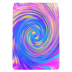 Cool Abstract Pink Blue And Yellow Twirl Liquid Art Removable Flap Cover (s) by myrubiogarden