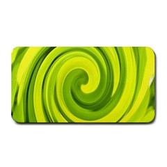 Groovy Abstract Green Liquid Art Swirl Painting Medium Bar Mats by myrubiogarden