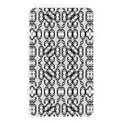 Black And White Intricate Modern Geometric Pattern Memory Card Reader (rectangular)